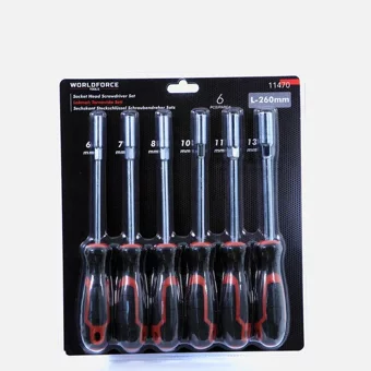 Worldforce Lokmalı Tornavida Seti 6 Parça CRV 11470