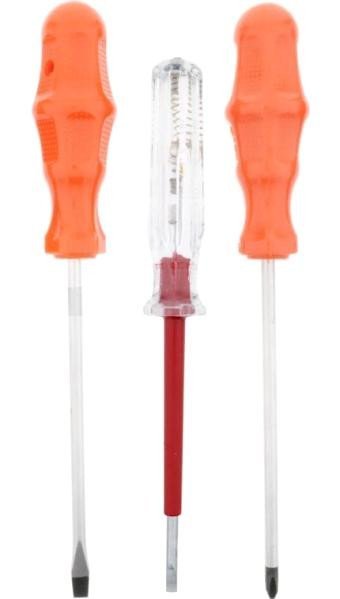 Tek-İş Yıldız Tornavida , Düz Tornavida , Kontrol Kalemi , Tornavida Seti 1007 3 Parça