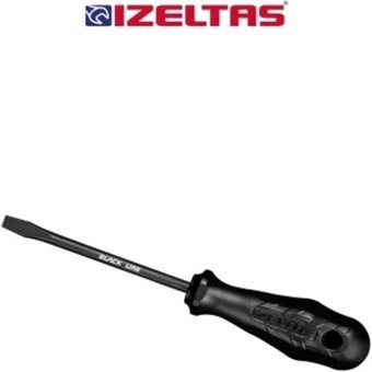 İzeltaş Izeltaş Black Line Düz Uçlu Tornavida 6*100