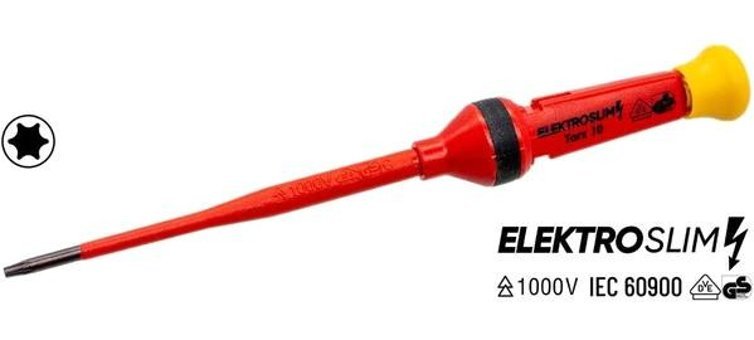 İzeltaş 1000V Elektro Slim Torx Uçlu Tornavida T10 3.5X100 mm
