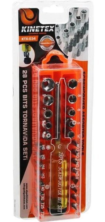 28 Pcs - Çıkar Tak Tornavida Bits Seti (5263)