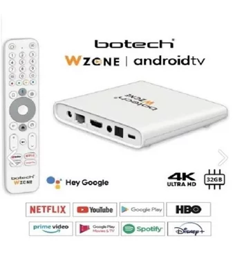 Botech Wzone White 4K 2Gb 32Gb Lisanslı Android Tv