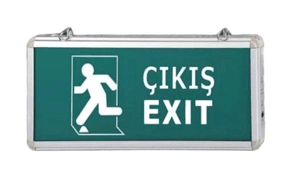Cata Çıkış Şarjlı Işıklı Yönlendirme Tabelası CT-9166 Exıt Çıkış