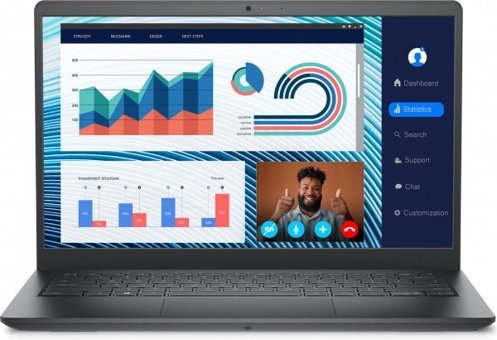 Dell Vostro 3420 N2010VNB3420EMEA_U Paylaşımlı Ekran Kartlı Intel Core i5 1135G7 8 GB Ram DDR4 512 GB SSD 14.0 inç FHD Linux Ultrabook Laptop