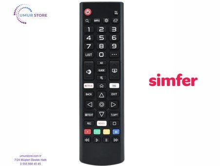 Simfer 55SFSW6M Webos Smart Televizyon Kumandası-Mikrofonsuz