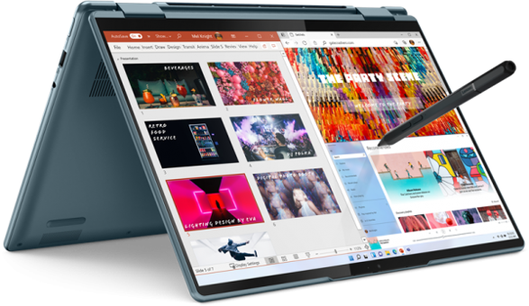 Lenovo Yoga 7 82QE00BXTX Paylaşımlı Ekran Kartlı Intel Core i5 1240P 16 GB Ram LPDDR5 512 GB SSD 14.0 inç 2.2K Windows 11 Home 2'si 1 Arada Dokunmatik Laptop