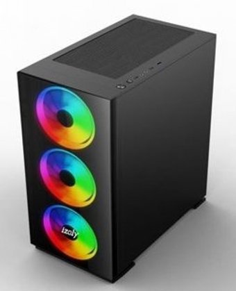 Izoly N12X MEGA Harici Radeon R7 240 Ekran Kartlı Intel Core i5-3470 16 GB Ram DDR3 256 GB SSD Full Tower FreeDos Masaüstü Bilgisayar