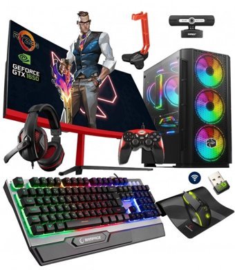 Zeiron GTX-60 Harici GeForce GTX 1650 Ekran Kartlı AMD Ryzen 5 3600 16 GB Ram DDR4 256 GB SSD FreeDos Masaüstü Bilgisayar