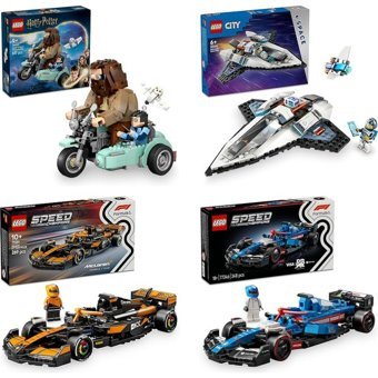 LEGO Araçlar Seti 594 (76443 + 60430 + 77251 + 77246)