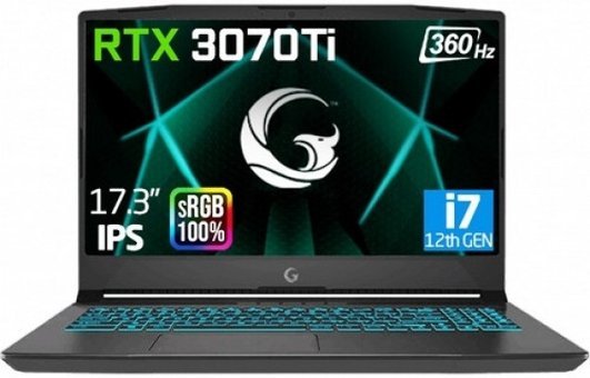 Game Garaj Slayer2 10XL 3070TI C2 Harici GeForce RTX 3070 Ti Ekran Kartlı Intel Core i7 12700H 32 GB Ram DDR4 1 TB SSD 17.3 inç FHD FreeDOS Laptop