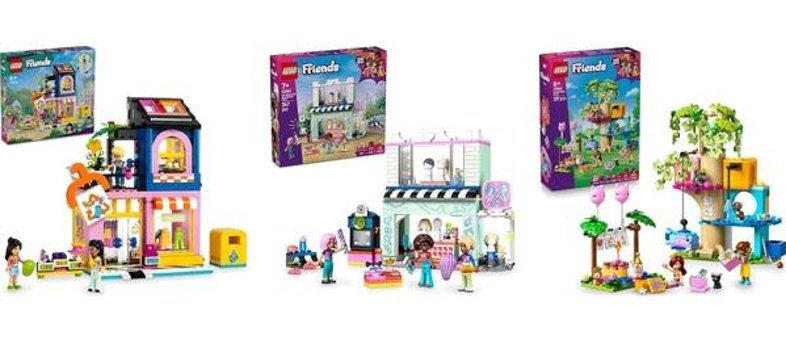 LEGO Friends Seti 393 (42614 + 42662 + 42666)