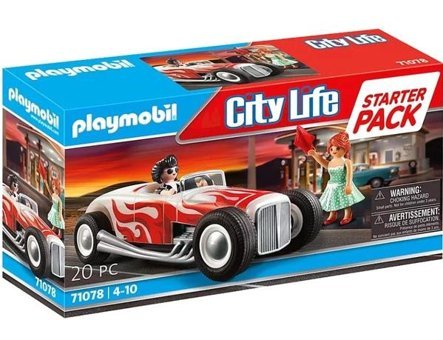 LEGO Playmobil 71078 Starter Pack Hot Rod