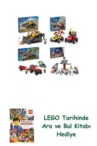 Lego City Seti 576 (60466 + 60458 + 60412 + 60434)