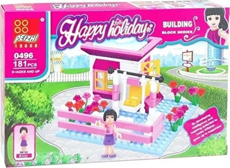 Canem Oyuncak Figürlü Ev Blok Lego Seti 181 Parça 6+ 0496