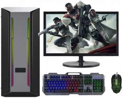 Turbox Tx164 (ATM00000308) Harici GeForce GT 730 Ekran Kartlı Intel Core i5 650 8 GB DDR3 256 GB SSD 21.5 inç LED Panel FHD FreeDos All In One Oyuncu Bilgisiyarı