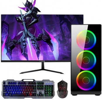 Turbox Tx728 (ATM9921489) Harici Radeon RX 550 Ekran Kartlı Intel Core i5 4440 8 GB DDR3 128 GB SSD 23.8 inç LED Panel FHD FreeDos All In One Oyuncu Bilgisiyarı