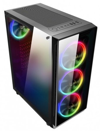 Turbox Tx230 (ATM00000415) Harici Radeon R7 240 Ekran Kartlı Intel Core i5 750 8 GB DDR3 256 GB SSD FreeDos Masaüstü Oyuncu Bilgisiyarı