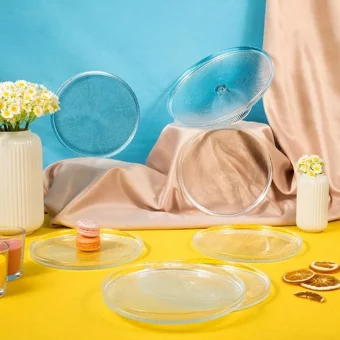 Fecra Loren 7 Parça Pasta Ve Sunum Seti Natürel