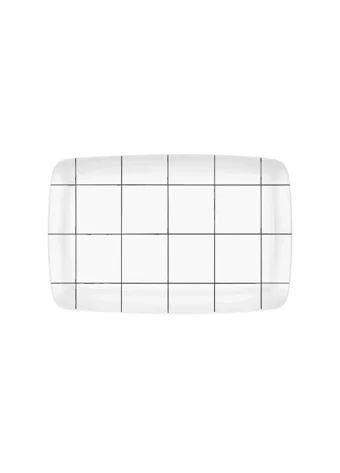 The Mia Daily Tunes Dikdörtgen Servis - 34X25cm Dly008