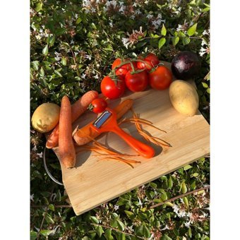 Solingen Turuncu Jülyen Soyacak – Paslanmaz Alman Çeliği, Ergonomik Sap, Orijinal (Tekli)