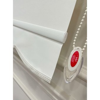 Brillant Ithal Kalın Kumaş Stor Perde Etek Dilimli - Beyaz - 180 x 240 cm