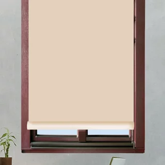 Elegance Mat Sun Polyester 120x200 cm Kumaş Stor Krem