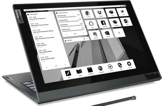 Lenovo ThinkBook Plus G2 20WH000RTX Paylaşımlı Ekran Kartlı Intel Core i5 1130G7 16 GB Ram LPDDR4x 512 GB SSD 13.3 inç QHD+ Windows 10 Pro 2'si 1 Arada Dokunmatik Laptop