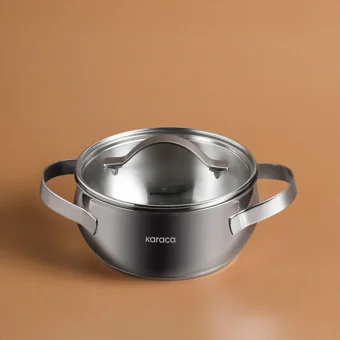 Karaca Kuzina İndüksiyon Tabanlı Çelik Tencere 16 Cm