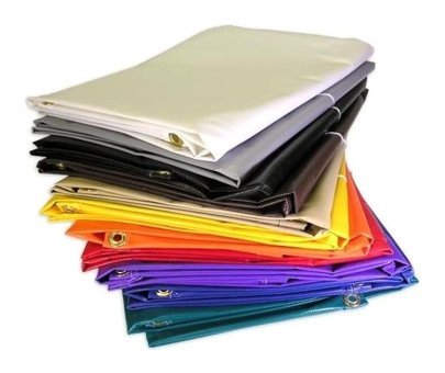 Çakır Branda 9X5 Kalın Polyester 1100 Dtex Çadır Branda Su Geçirm - Gri