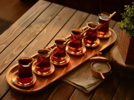 Bambum Latte Dikdörtgen Tepsi Uzun B2880