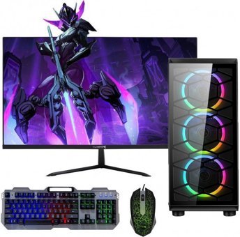 Turbox Tx97 (ATM00000165) Harici GeForce GT 740 Ekran Kartlı Intel Core i5 650 8 GB DDR3 256 GB SSD 23.8 inç LED Panel FHD FreeDos All In One Oyuncu Bilgisiyarı
