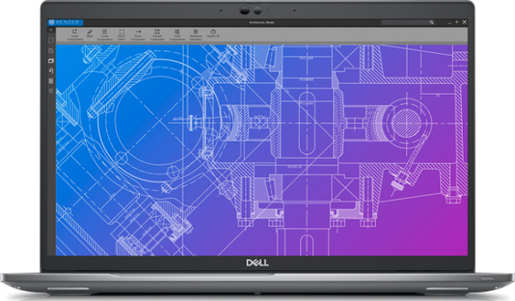 Dell Precision 3570 XCTOP3570EMEA VP02 Harici T550 Ekran Kartlı Intel Core i7 1265U 8 GB Ram DDR5 1.5 TB SSD 15.6 inç FHD Windows 10 Pro Laptop