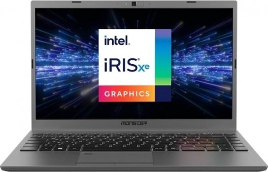 Monster Huma H4 V5.2.6 Paylaşımlı Ekran Kartlı Intel Core i7 1255U 16 GB Ram DDR4 1 TB SSD 14.1 inç FHD FreeDOS Laptop