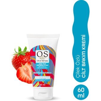 Çilek Özlü Cilt Bakım Kremi