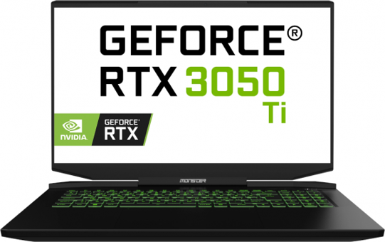 Monster Abra A7 V14.3.1 Harici GeForce RTX 3050 Tİ Ekran Kartlı Intel Core i7 12700H 8 GB Ram DDR4 500 GB SSD 17.3 inç FHD Windows 11 Home Laptop