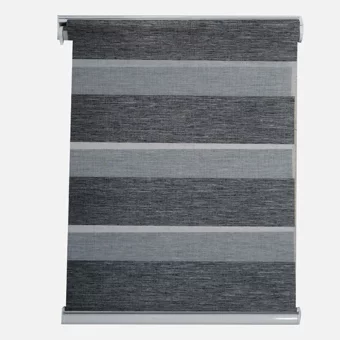 Linadora Zebra Stor Jakar Antrasit 140x200