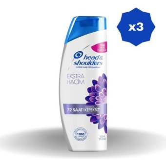 Head & Shoulders Ekstra Hacim Şampuan 330 ml - (3 Adet)