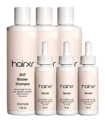Hairxr 3 x 150 ml Şampuan ve Serum