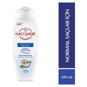 Hacı Şakir Şampuan Hindistan Cevizi 500 ml (3 Adet)