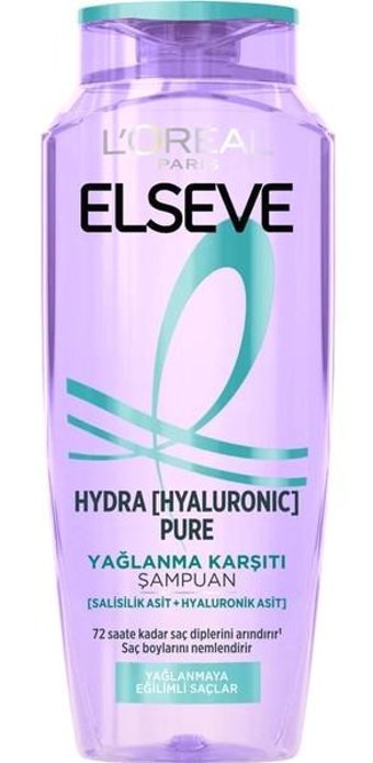 5 Adet Elseve Şampuan Hydra Pure Yağlanma Karşıtı 300 ml