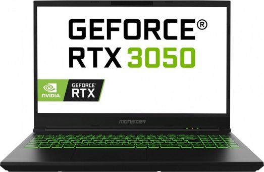 Monster Abra A5 V19.4.6 Harici GeForce RTX 3050 Ekran Kartlı Intel Core i5 12500H 16 GB Ram DDR4 1 TB SSD 15.6 inç FHD FreeDOS Laptop