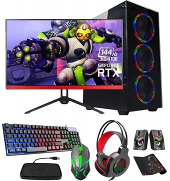 Ramtech Fullforce FF118 Harici GeForce RTX 2060 Super Ekran Kartlı Intel Core i3-10100 16 GB Ram DDR4 512 GB SSD FreeDos Masaüstü Bilgisayar