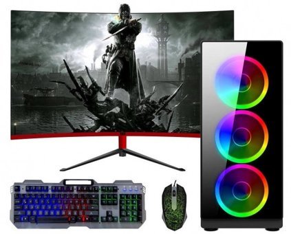 Turbox Tx18 (ATM00000010) Harici GeForce GTX 1650 Ekran Kartlı Intel Core i5 3470 16 GB 512 GB SSD 23.6 inç FHD FreeDos All In One Oyuncu Bilgisiyarı