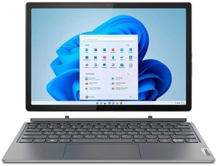 Lenovo IdeaPad Duet 5 82TQ0042TX Paylaşımlı Ekran Kartlı Intel Core i7 1255U 16 GB Ram LPDDR4x 512 GB SSD 12.4 inç QHD+ Windows 11 Home 2'si 1 Arada Dokunmatik Laptop