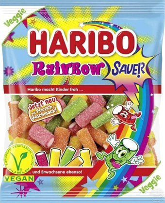 Haribo Rainbow Sauer 160 Gr