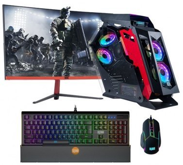 Dragos DRx776 ATM00001089 Harici GeForce GTX 1050 Ti Ekran Kartlı Intel Core i5-10400F 16 GB Ram DDR4 256 GB SSD FreeDos Masaüstü Bilgisayar