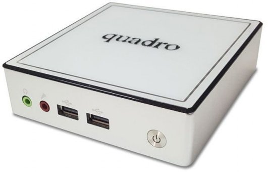 Quadro Forte-F22 Paylaşımlı Ekran Kartlı Intel Celeron 3205U 2 GB Ram DDR3 32 GB SSD Mini FreeDos Masaüstü Bilgisayar