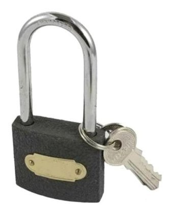 Std Asma Kilit, Uzun, Gri, 63 mm