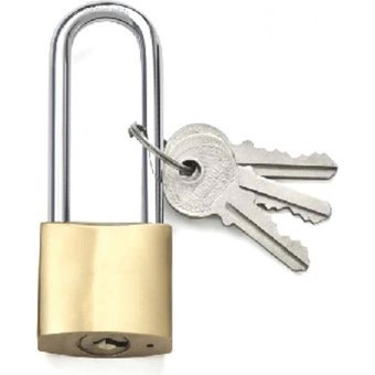 Sarı Uzun Asma Kilit 63 mm - Lisinya