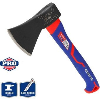 Workpro WP241043 600GR Fiberglas Saplı Balta - Kırmızı - Mavi